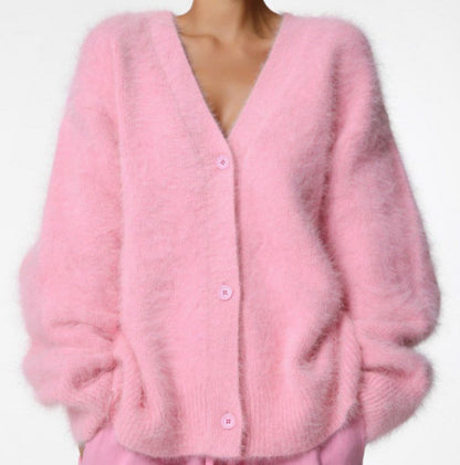 Women’s Soft Fluffy Knit Cardigan