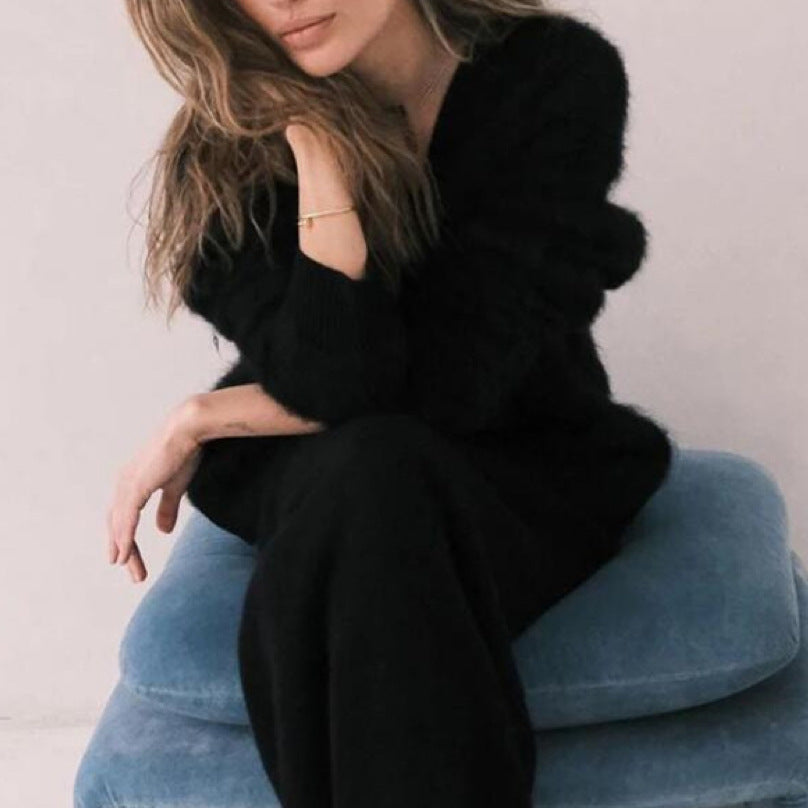 Women’s Soft Fluffy Knit Cardigan