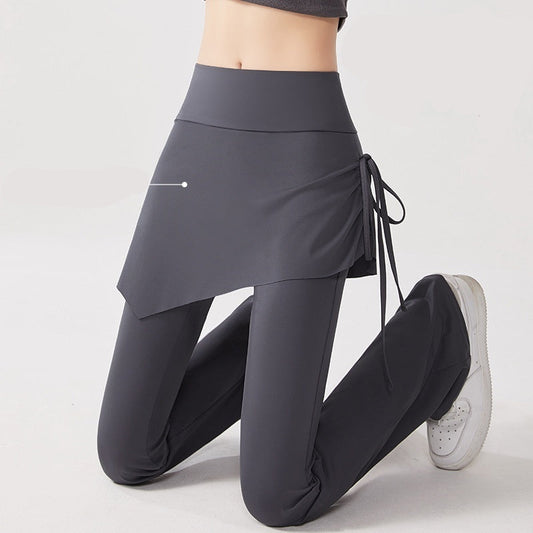 Women’s Asymmetrical Layered Flare Pants